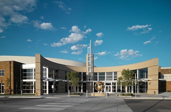 Faith, Bible, Chapel, Arvada, Colorado, east view