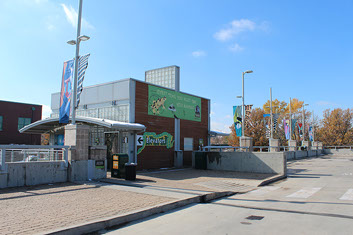 Denver, Zoo, Parking garage, Denver, Colorado, upper view