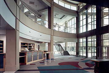 Longmont Library, Longmont, library, Colorado, interior view